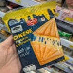 The packaging of an Ezygo Cheese Toasted Sandwich from 7-Eleven Thailand