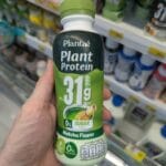 What is 7-Eleven? Everything You Need to Know About the World’s Convenience King A bottle of Plantae Matcha Plant Protein with 31g protein from 7-Eleven Thailand.