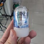 Mae Boonmee Milk Bean Cake Review: A 3.1 Traditional Fix A stick of Grace Deodorant Original with Vitamin C and E from 7-Eleven Thailand.