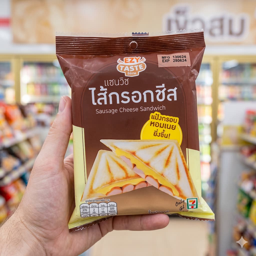 Ezy Taste Sausage Cheese Sandwich: A High-Value Crowd-Pleaser with Better Rivals