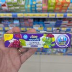 Ezygo Hawaiian Pizza Sandwich: A Crispy Toastie Weighed Down by Excessive Sweetness A hand holding a purple box of Kodomo Toothpaste Ultra Shield Formula in Cream Grape flavor inside a store in Thailand.