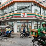 7-Eleven delivery rider Thailand scooter