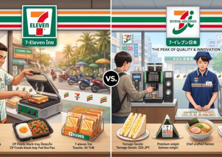 7-Eleven Thailand vs. 7-Eleven Japan: Which Country Has the Ultimate Convenience Store? Thailand or Japan: Which country has the ultimate 7-Eleven? Here is an honest, side-by-side comparison of food quality, toasties, coffee, prices, and convenience.