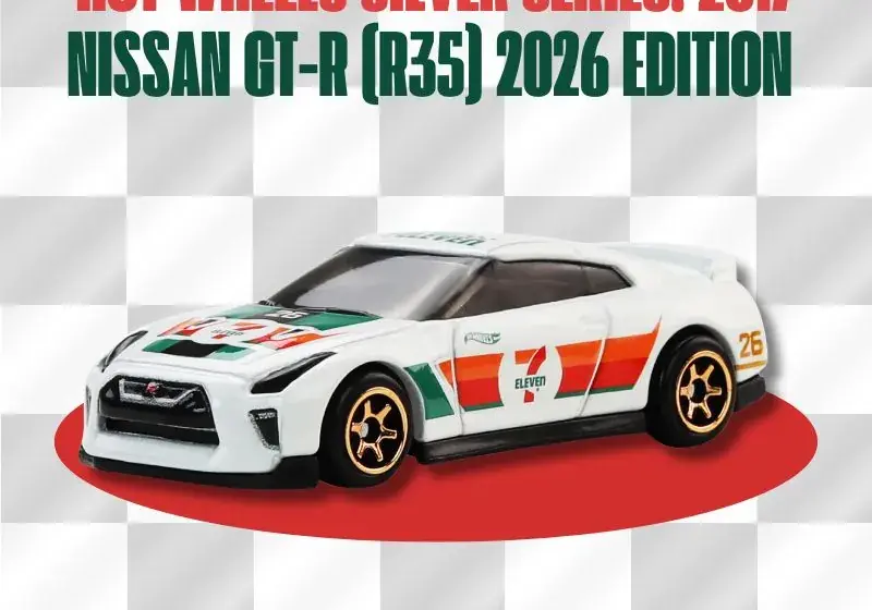 Hot Wheels Silver Series 2017 Nissan GT-R (R35) 7-Eleven Edition: Review & Foreigner Buying Guide