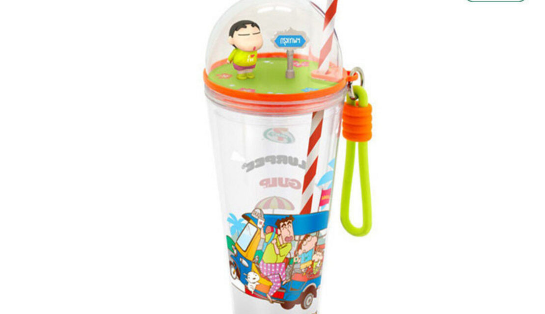 Crayon Shinchan "Happy Vacation" 22oz Dome Tumbler at 7-Eleven Thailand: Review & Buying Guide