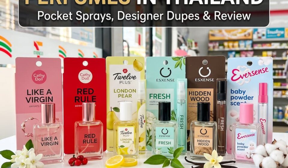 The Best 7-Eleven Perfumes in Thailand: Pocket Sprays, Designer Dupes & Review